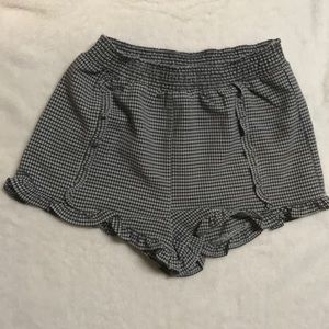 gingham shorts